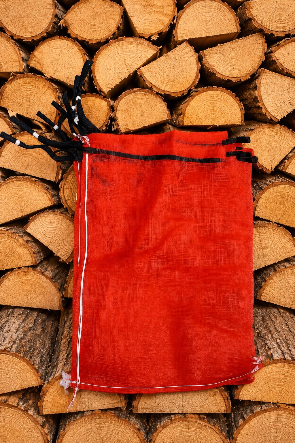 Orange Woven Leno 45 x 60cm Net With a Widget